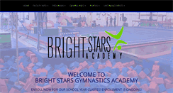 Desktop Screenshot of brightstarsgym.com